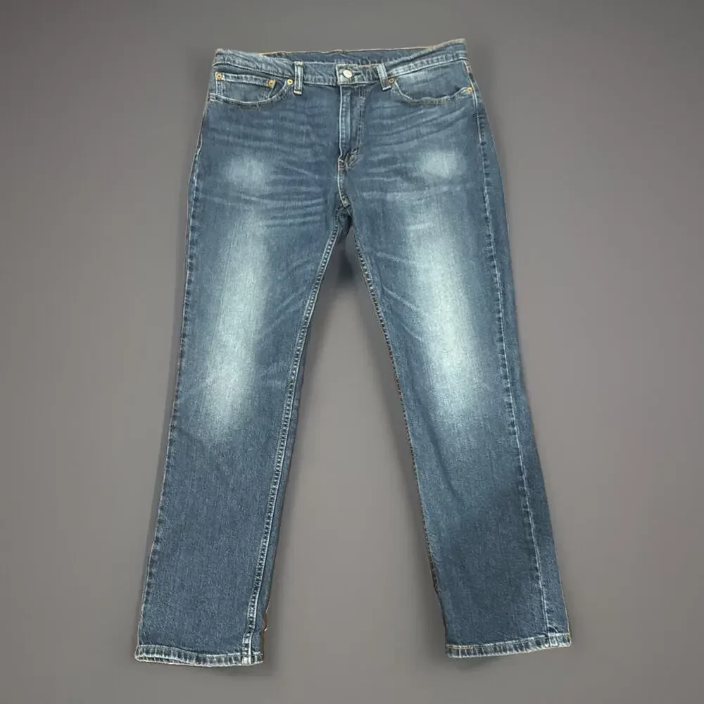 Levi's Men's 511 Slim Fit Medium Wash Blue Denim Size 36x32